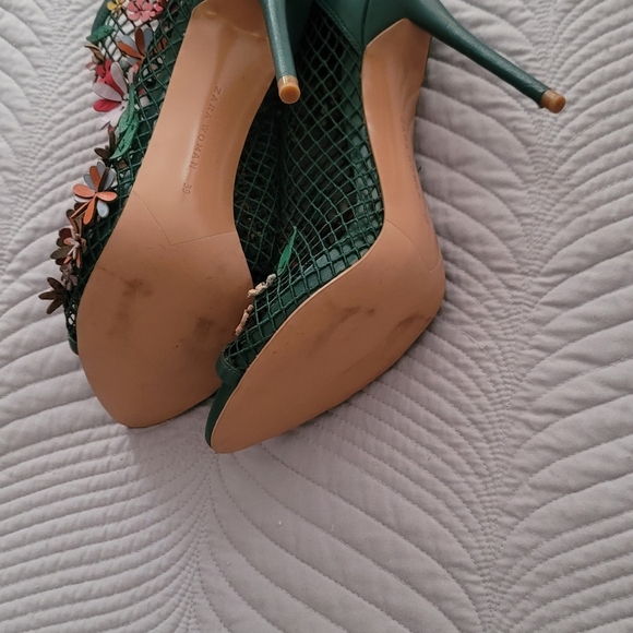 All Zara, Bundle of 4 Pairs Assorted Heels, Booties & Sexy Nightclub Mesh Boots - Picture 13 of 15